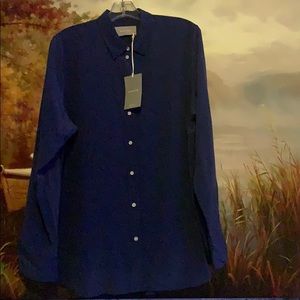 EVERLANE Blouse Size 14 silk